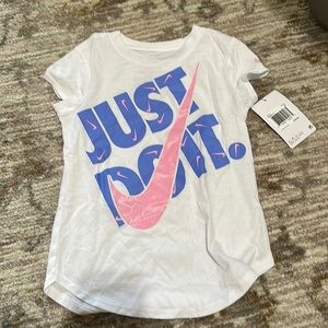 Nike White Just Do It TShirt